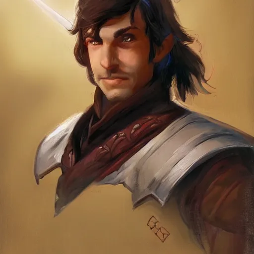 Image similar to beautiful portrait painting of a very short and small male halfing bard from pathfinder, evil smirk, narcissist, self centered, casting fireball, painted by larry elmore, wayne reynolds, greg rutkowski, magic the gathering, dungeons and dragons, dishonored 2