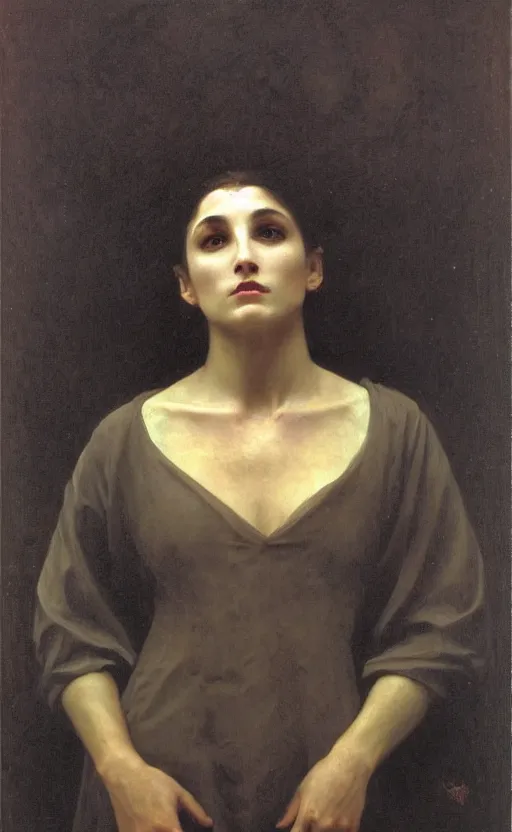 Image similar to portrait storm ghost warlock, bouguereau