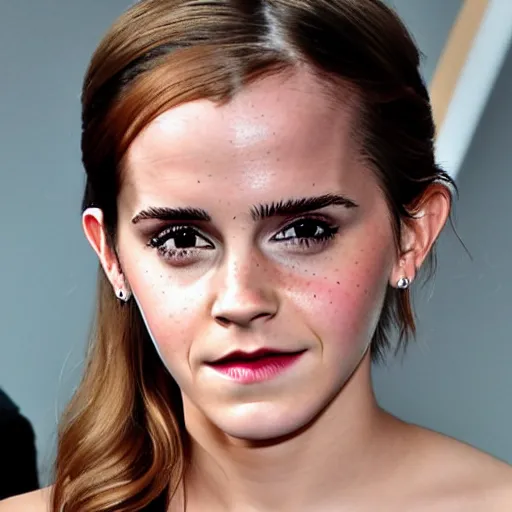 Image similar to Emma Watson as a mouse