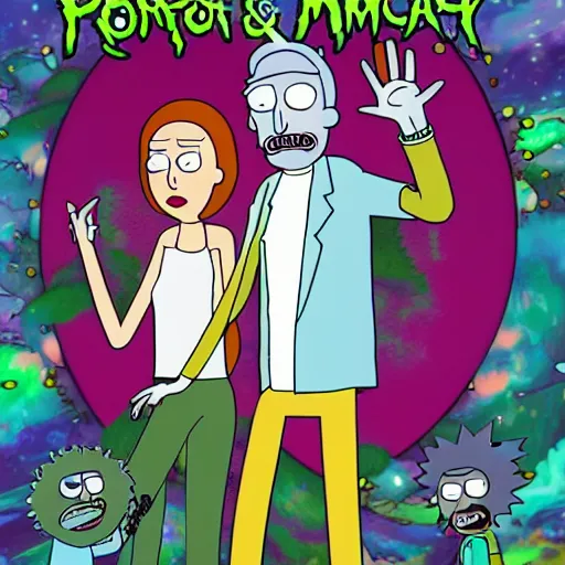 Image similar to portrait of summer, rick and morty forever and forever a hundred years! g