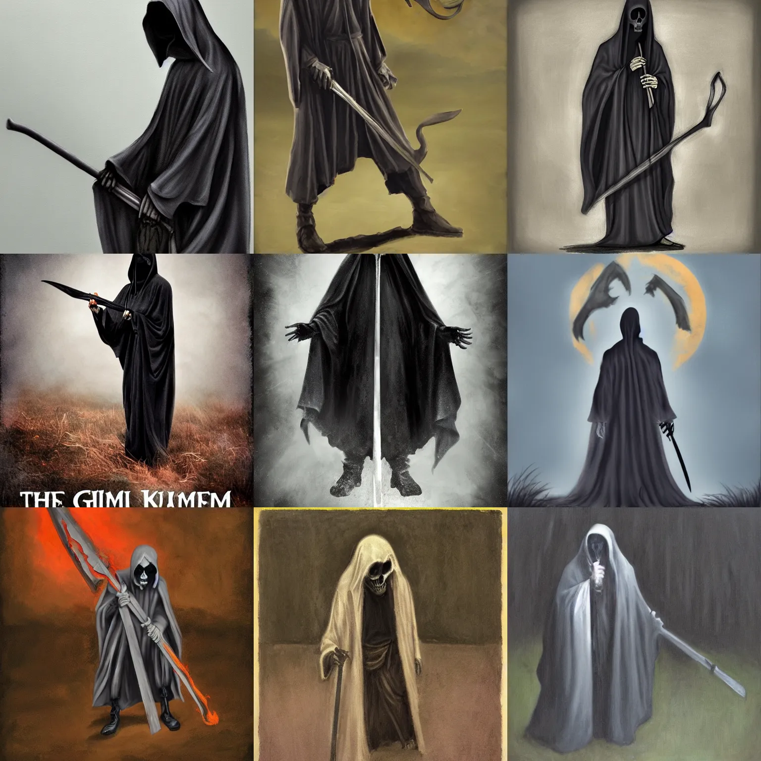 Prompt: the grim reaper