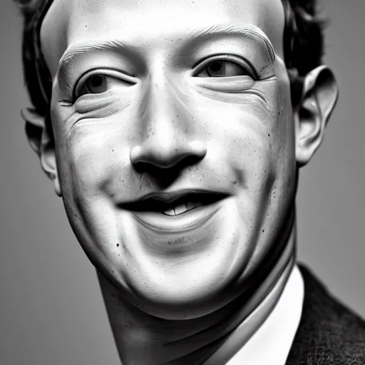 Prompt: mark zuckerberg looking off to the left, highly detailed, photorealistic, 3 5 mm stock