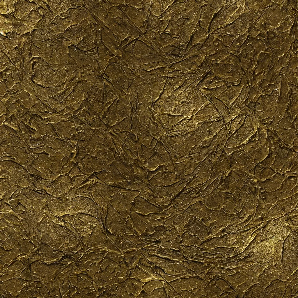 Image similar to seamless tileable texture of damaged metal gold, realistic, very detailed, beautiful, intricate details, sharp focus, substance designer, substance render, substance painter, marmoset, unreal engine, octane render