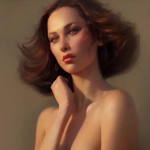 Prompt: A Beautiful professional female model, fashion, centered, digital painting, artstation, concept art, donato giancola, Joseph Christian Leyendecker, WLOP, Boris Vallejo, Breathtaking, 8k resolution, extremely detailed, beautiful, establishing shot, artistic, hyperrealistic, beautiful face, octane render, cinematic lighting, dramatic lighting, masterpiece