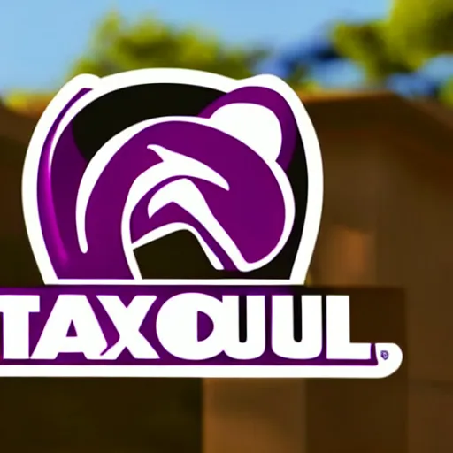 Image similar to maximalist taco bell logo