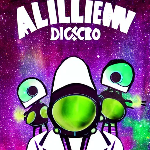 Prompt: alien disco