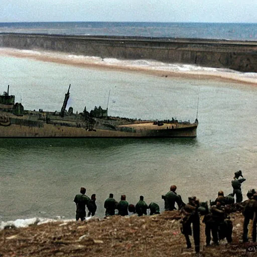 Image similar to Normandy D-Day