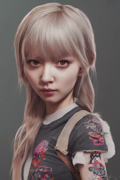 Prompt: kawaii girl, ultra realistic, concept art, intricate details, highly detailed, photorealistic, octane render, 8 k