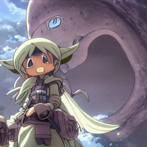 Prompt: angel in made in abyss