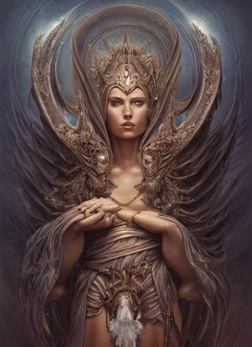 Prompt: loviatar the goddess of death, elegant, highly detailed, centered, digital painting, artstation, concept art, smooth, sharp focus, illustration, artgerm, tomasz alen kopera, peter mohrbacher, donato giancola, joseph christian leyendecker, wlop, frank frazetta