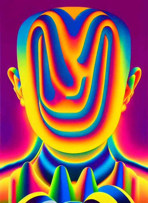 Image similar to head explosion by shusei nagaoka, kaws, david rudnick, airbrush on canvas, pastell colours, cell shaded!!!, 8 k