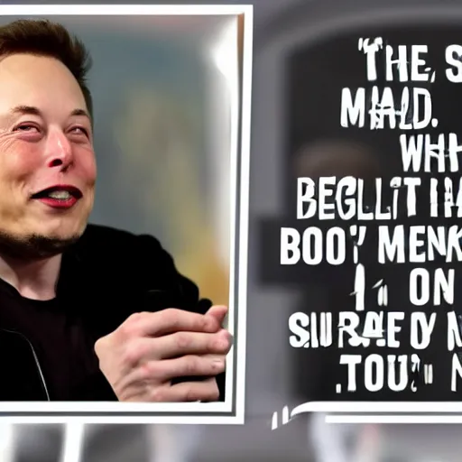 Image similar to Elon musk sobbing, ugly crying, sad