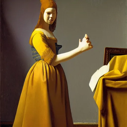 Image similar to Dupli-Kate of Invincible by Johannes Vermeer.