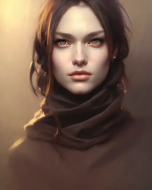 Prompt: karl - heinz urban!!!, fine - face, audrey plaza, realistic shaded perfect face, fine details. anime. magali villeneuve, artgerm, jeremy lipkin and michael garmash and rob rey