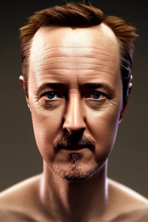 Prompt: edward norton face inside a boiled egg shell, hyper detailed, digital art, trending in artstation, cinematic lighting, studio quality, smooth render, unreal engine 5 rendered