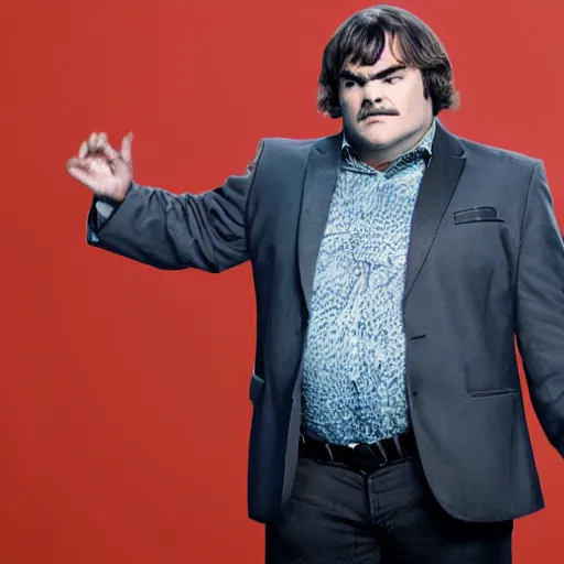 Prompt: Jack Black as Bruno in Encanto