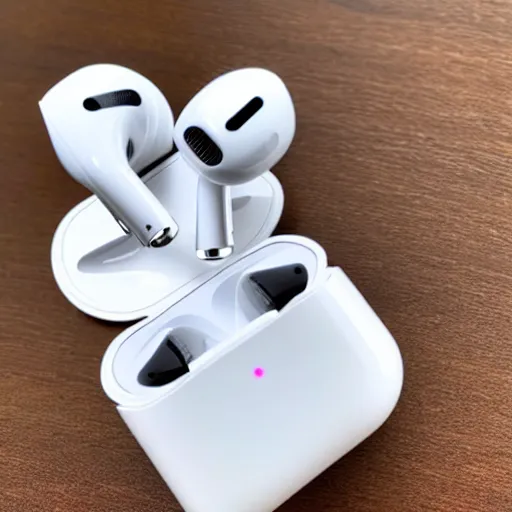 Prompt: airpods pro, professional photo