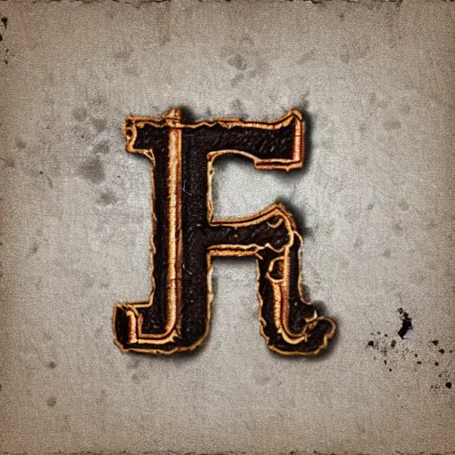 Image similar to very beautiful lettering of the letters CEH with a rusty iron texture, realistic, detailed,