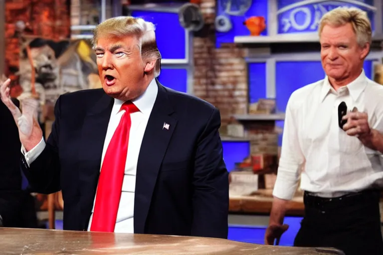 Image similar to donald trump on jerry springer