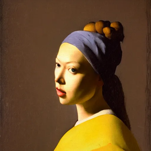 Prompt: portrait of alex wagner by johannes vermeer, hd, beautiful, glamorous, award winning, 4 k