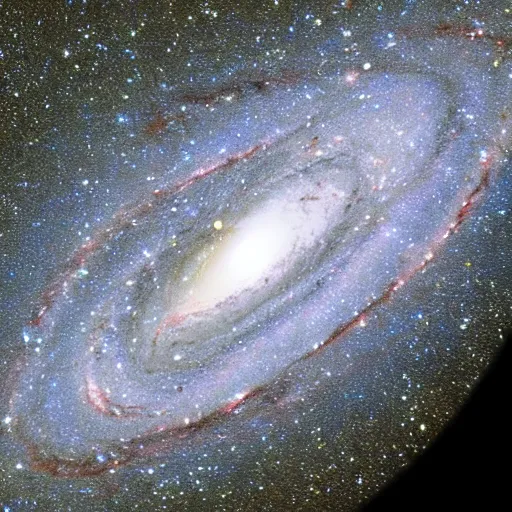 Image similar to The Andromeda Galaxy. Photo. High-definition images.