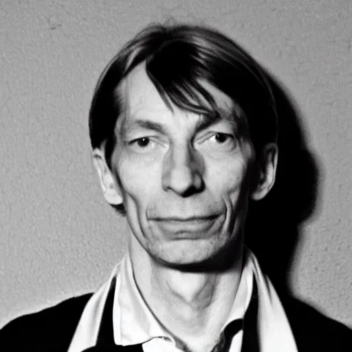 Image similar to charlie watts mugshot