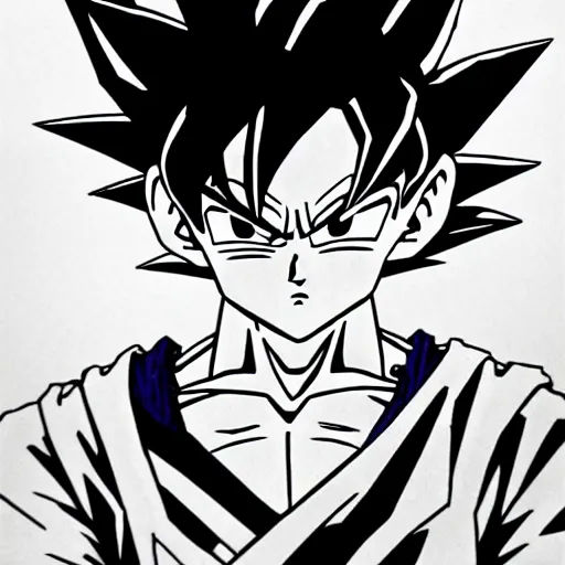 Prompt: goku drawn by hayao miyazaki