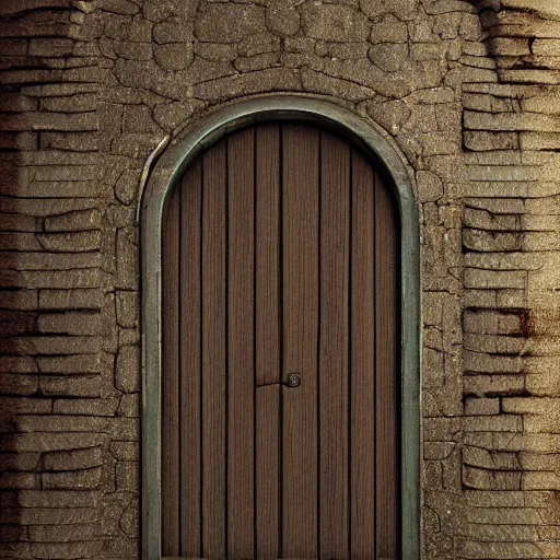 Image similar to the forbidden door, photorealistic,