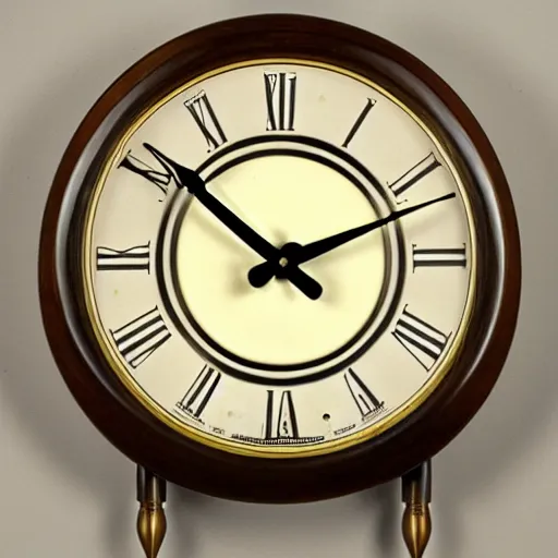 Image similar to a wall clock designed by rene lalique