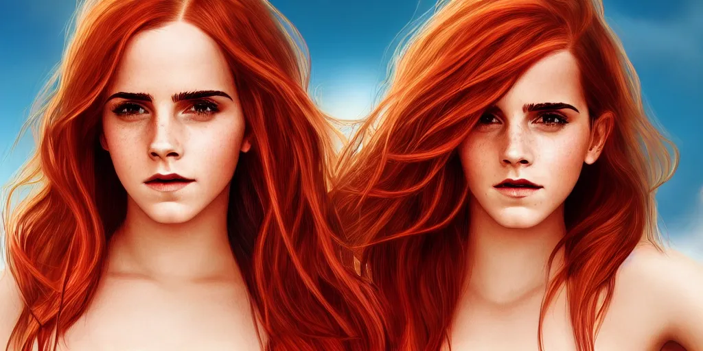 highly detailed Red-haired beauty Emma Watson in a | Stable Diffusion |  OpenArt