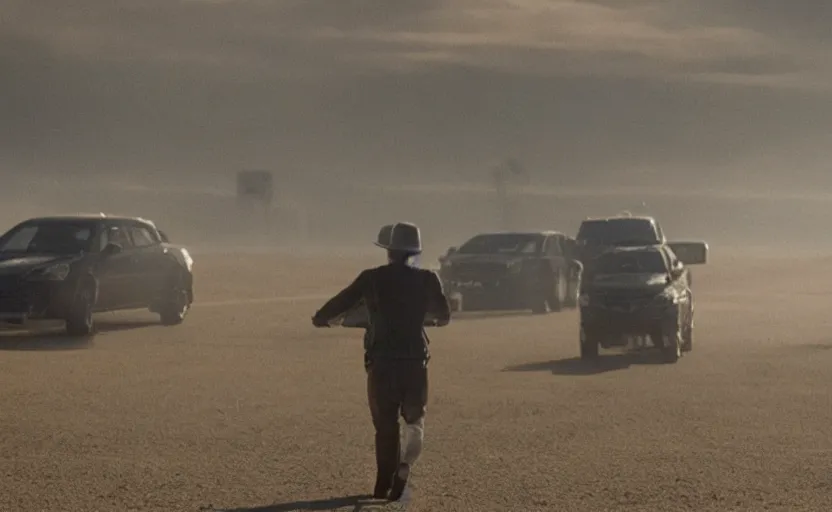 Image similar to Movie Screenshot from new Roger Deakins film, Award winning Cinematography