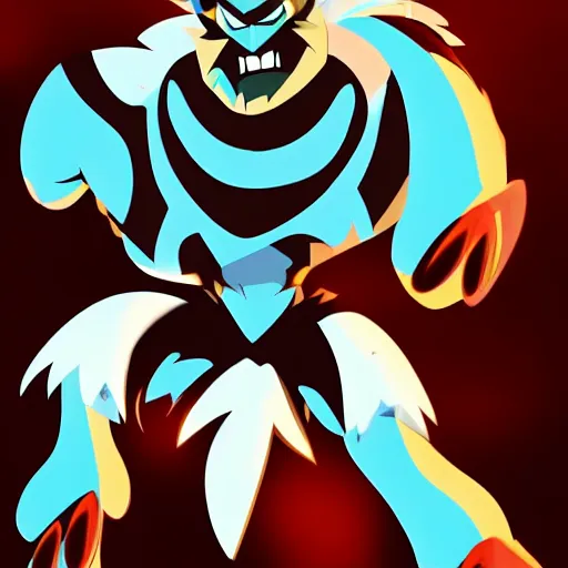 Image similar to fang from genndy tartakovsky's primal