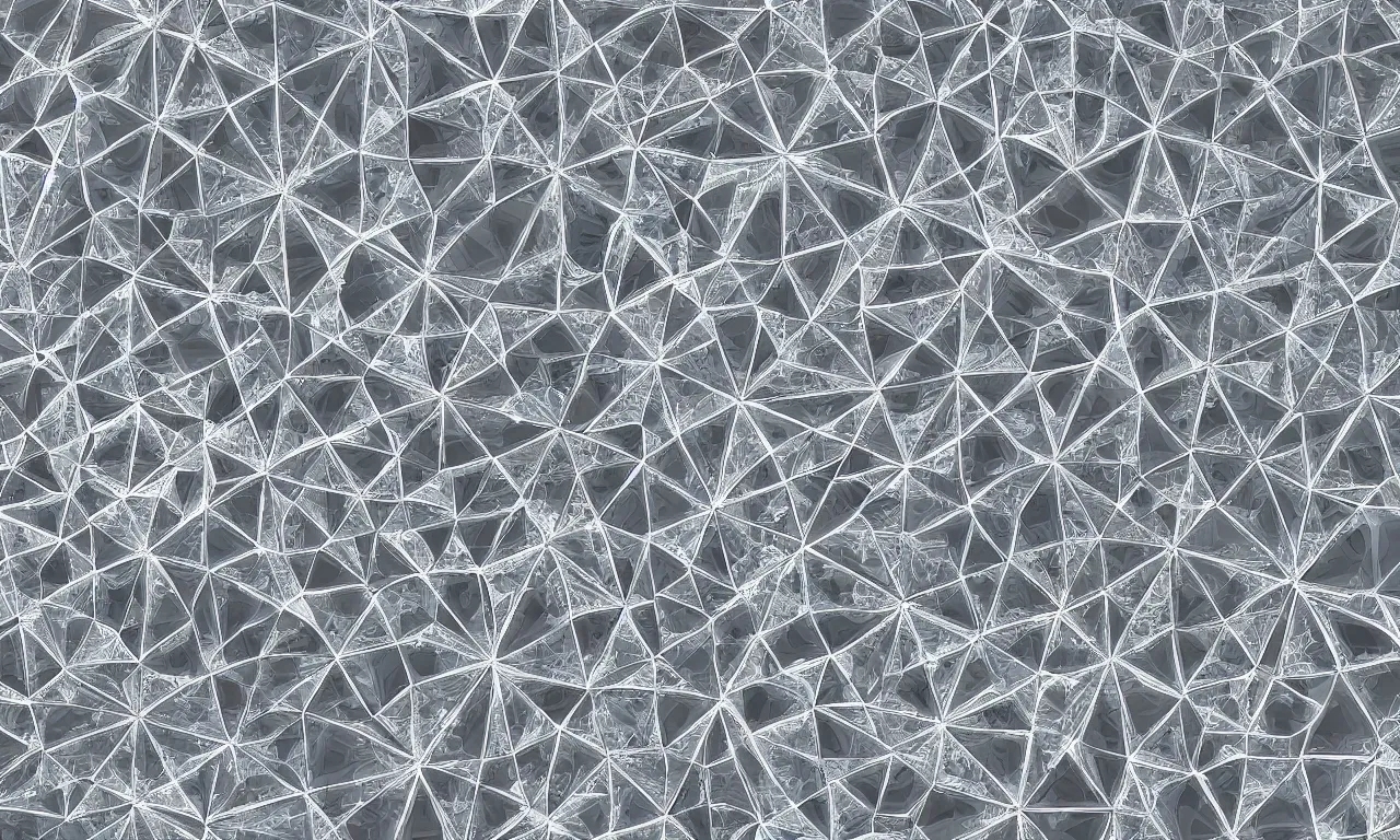 Prompt: a diamond fractal