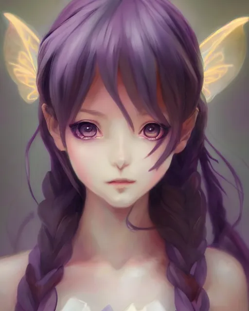 Prompt: character concept art of an anime fairy | | cute - fine - face, gossamer clothing, pretty face, realistic shaded perfect face, fine details by stanley artgerm lau, wlop, rossdraws, james jean, andrei riabovitchev, marc simonetti, and sakimichan, tranding on artstation