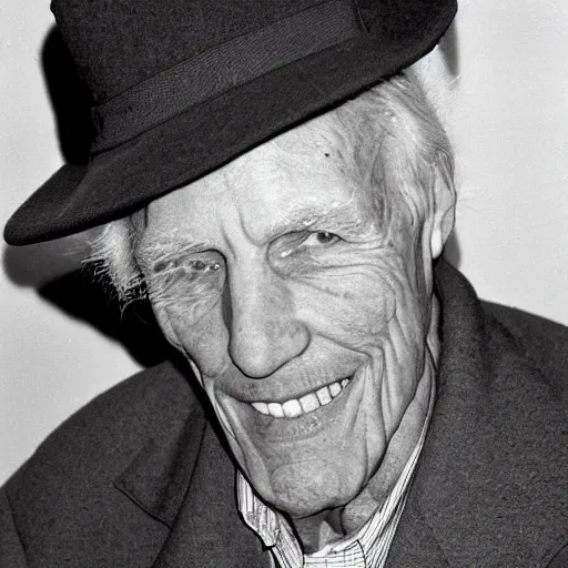 Prompt: A photograph portrait of old Jerma985 in his eighties who looks like Jerma985 wearing an overcoat in the 1990s, Jerma985, looks like Jerma985, taken in the early 1990s, grainy, taken on a 1990s Camera, realistic, hyperrealistic, very realistic, highly detailed, very detailed, extremely detailed, detailed, digital art, trending on artstation