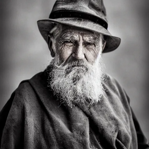 Prompt: portrait of an !!old!! man, 4k photo