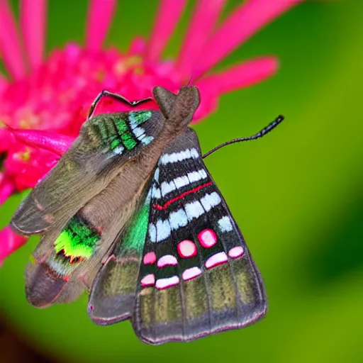 Image similar to close - up photo colorful moth