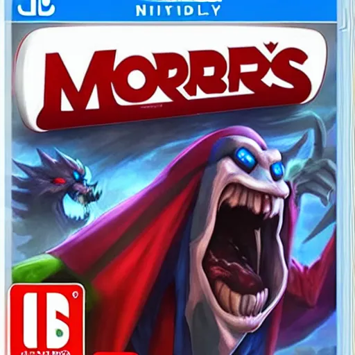 Image similar to Morbius as a Nintendo Switch game, highly detailed, 4k