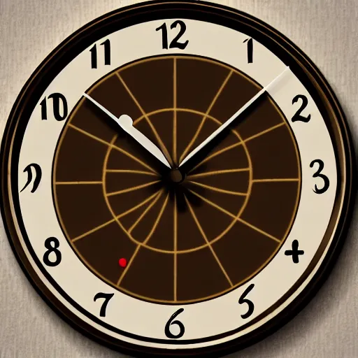 Image similar to clock arabic numerals