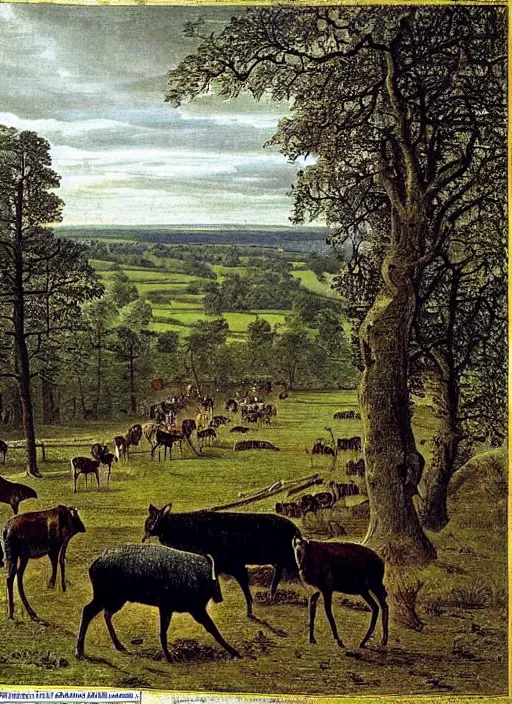 Prompt: The New Forest was once the stomping ground of William the Conqueror, who claimed it as his ownin 1079. He restricted use of the forest so that only he and the aristocracy could use it – to hunt wild boar and deer. In 1100, one of William’s sons was killed by an arrow while hunting there; another son suffered a similar death some years earlier (the exact year is unknown). Many think this was revenge on William for claiming the forest as his own and forcing the locals out.