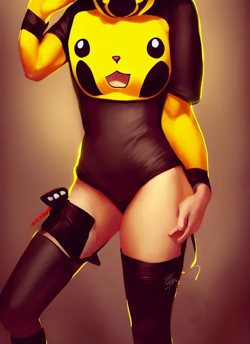 sexy animated pikachu