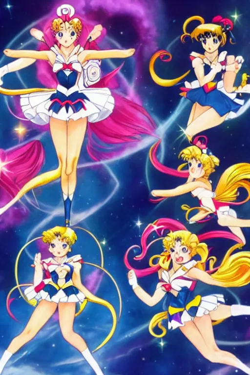 Prompt: Sailor Moon