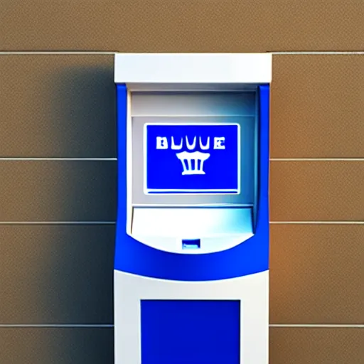 Image similar to blue atm with crown logo