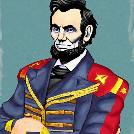 Prompt: portrait of abraham lincoln as a space marine from warhammer 4 0 k