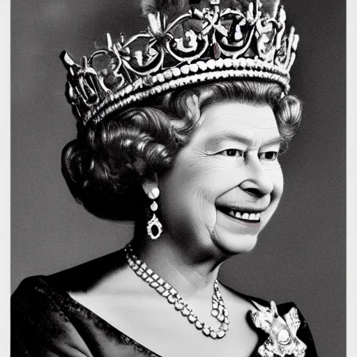 Image similar to Queen Elizabeth's fursona