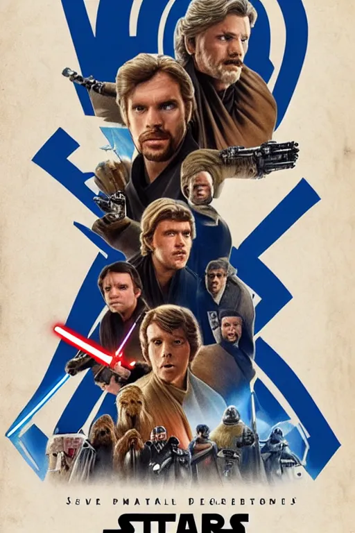 Prompt: prequel memes : a star wars story movie poster