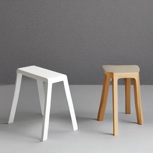 Image similar to the ikea stool by tadao ando