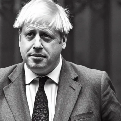 Prompt: Boris Johnson as a nazi