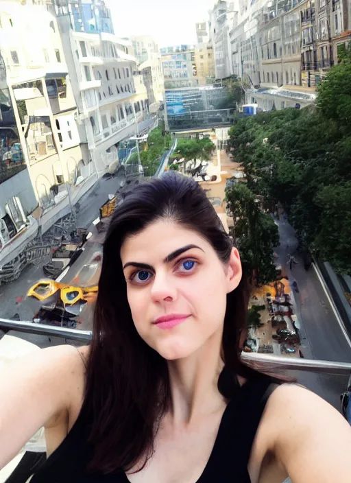 Image similar to first person view of a date with alexandria daddario