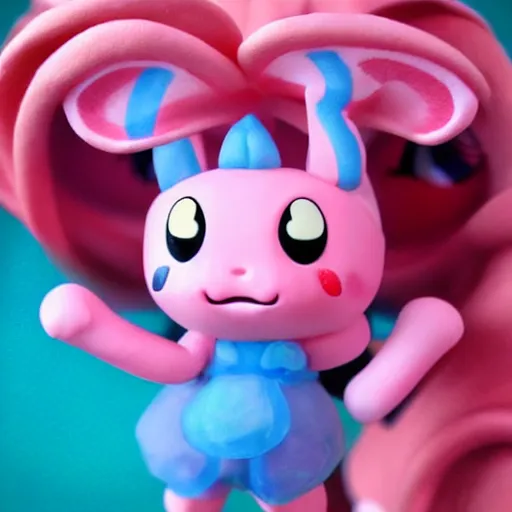 Image similar to jigglypuff as a funko pop doll, cinematic shot, dramatic lighting, ultra detailed